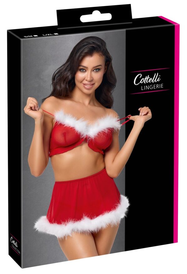 X-Mas Top+Rock L/XL - Dessous-Set