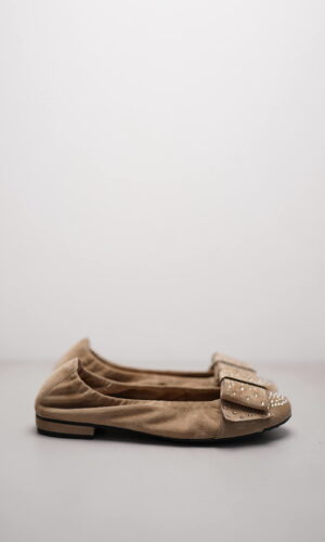 MALU – Hellbraun Veloursleder