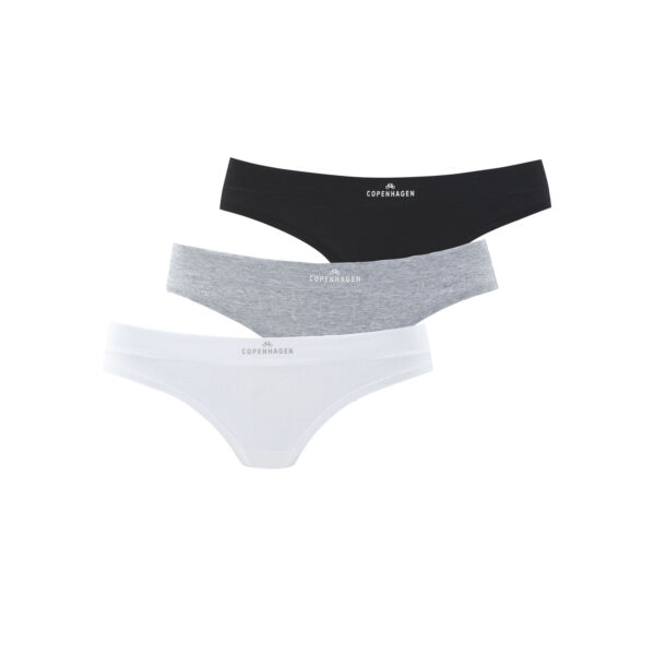 COPENHAGEN STUDIOS String Damen schwarz, weiß, grau meliert Gr.XL (42)