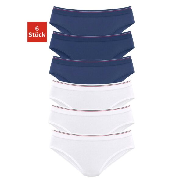 H.I.S Bikinislip Damen marine, weiß Gr.44/46