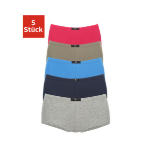 H.I.S Panty Damen rot, marine, blau, khaki, grau-meliert Gr.44