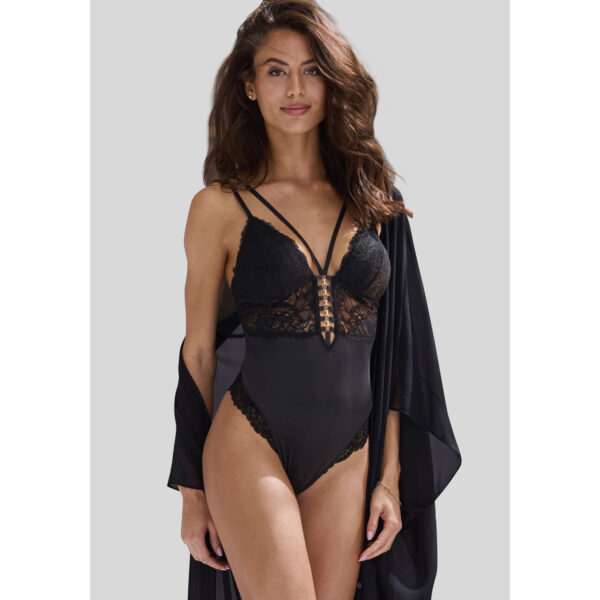 JETTE Stringbody Damen schwarz Gr.36