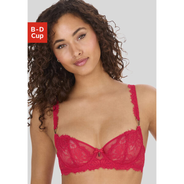 LASCANA Balconette-BH Damen rot Gr.70C