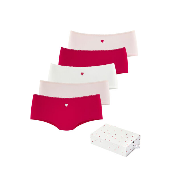 LASCANA Panty Damen rot, creme, rosa Gr.48/50