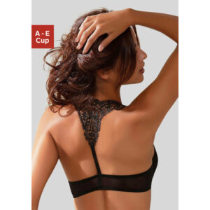 LASCANA Push-up-BH Damen schwarz Gr.80B