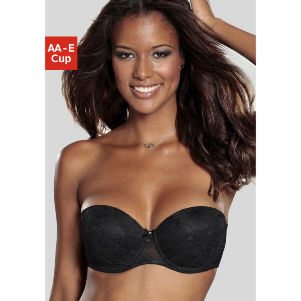 LASCANA Push-up-BH Damen schwarz Gr.85E