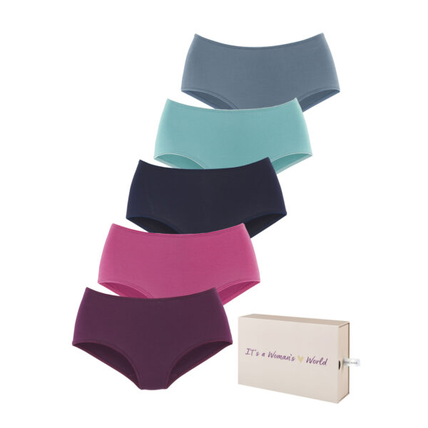 LASCANA Taillenslip Damen aubergine, pink, navy, mint, blau Gr.44/46