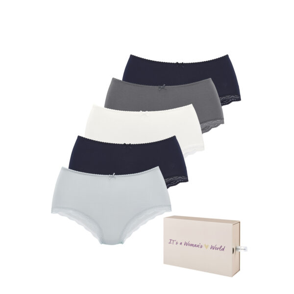 LASCANA Taillenslip Damen blau Gr.48/50