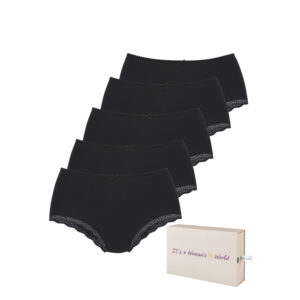 LASCANA Taillenslip Damen schwarz Gr.40/42