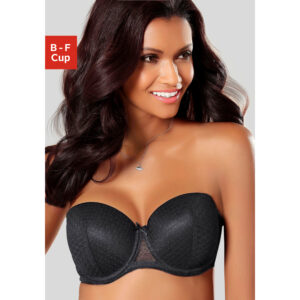 NUANCE Schalen-BH Damen schwarz Gr.95D