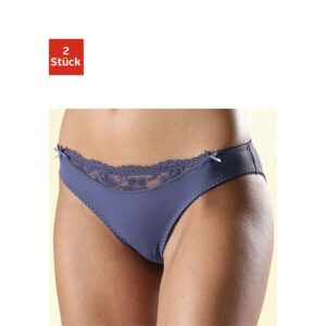 NUANCE Slip Damen 2xblaugrau Gr.44/46