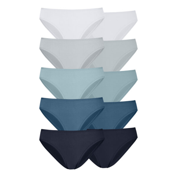 PETITE FLEUR Bikinislip Damen blau Gr.44/46