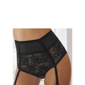 PETITE FLEUR GOLD High-Waist-Slip Damen schwarz Gr.48/50