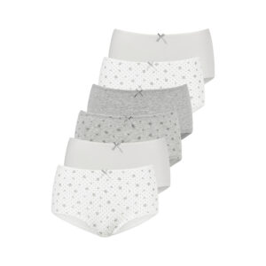PETITE FLEUR Hipster Damen grau, creme Gr.40/42