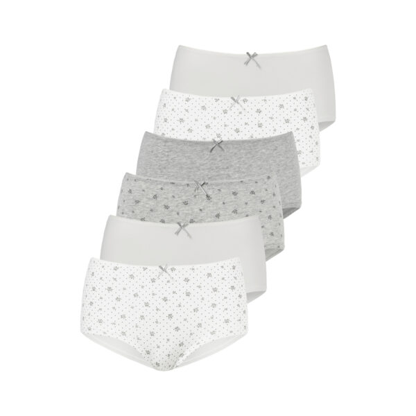 PETITE FLEUR Hipster Damen grau, creme Gr.44/46