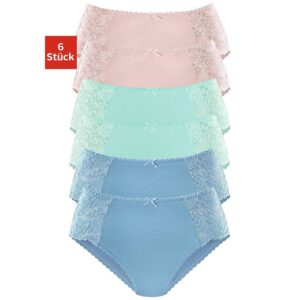 PETITE FLEUR Hüftslip Damen blau, rosa, mint Gr.36/38