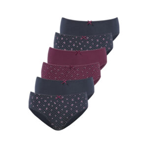 PETITE FLEUR Jazz-Pants Slips Damen navy, berry Gr.40/42