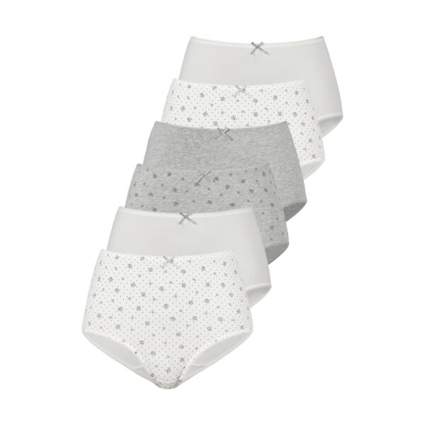 PETITE FLEUR Taillenslip Damen grau, creme Gr.40/42