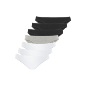 VIVANCE Brasilslip Damen schwarz, weiß, grau Gr.40/42