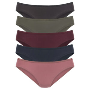 VIVANCE Jazz-Pants Slips Damen altrosa, navy, khaki, bordeaux, anthrazit Gr.44/46