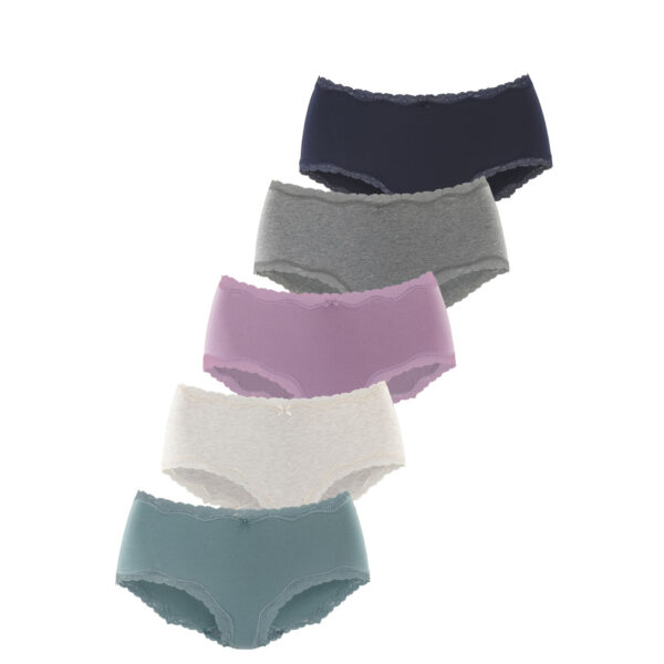 VIVANCE Taillenslip Damen anthrazit meliert, beige meliert, flieder, eukalyptus, navy Gr.44/46