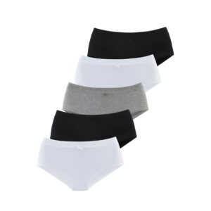 VIVANCE Taillenslip Damen off-white, anthrazit meliert, schwarz Gr.44/46