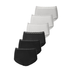 VIVANCE Taillenslip Damen schwarz/creme Gr.40/42