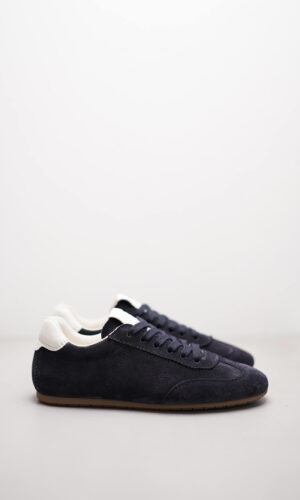 DROP – Blau Veloursleder