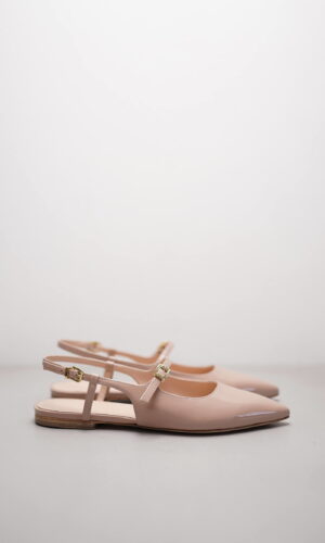 GRETA – Nude Lackleder