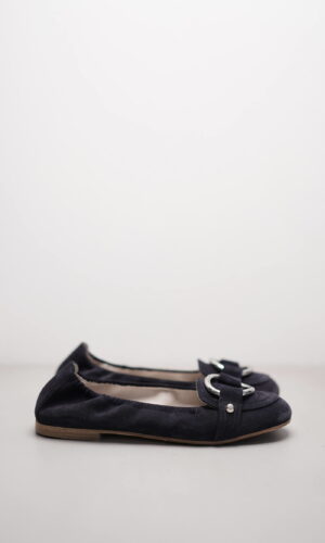 LOLA – Blau Veloursleder