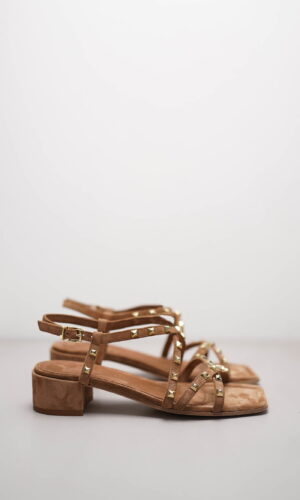 SAGA – Hellbraun Veloursleder