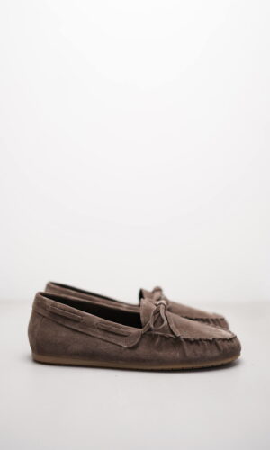 DROP – Braun Veloursleder
