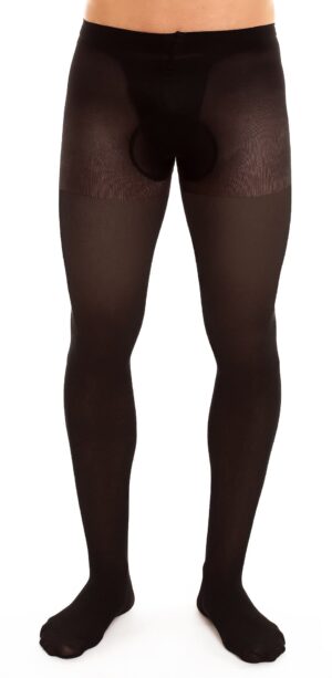 Glamory Support 40 Herrenstützstrumpfhose | Farbe: Black | Größe: 52-54