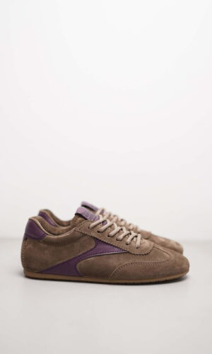 DROP – Braun Veloursleder