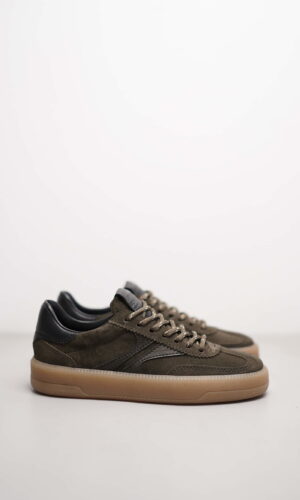 BOX – Olive Veloursleder