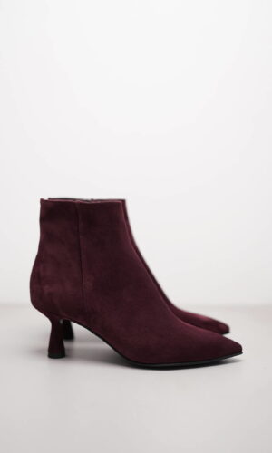 BELLA – Bordeaux Veloursleder