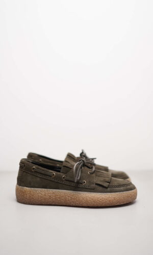 PIT – Oliv Veloursleder