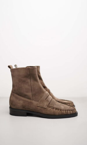 MILL – Braun Veloursleder