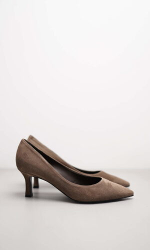 ELLIE – Braun Veloursleder