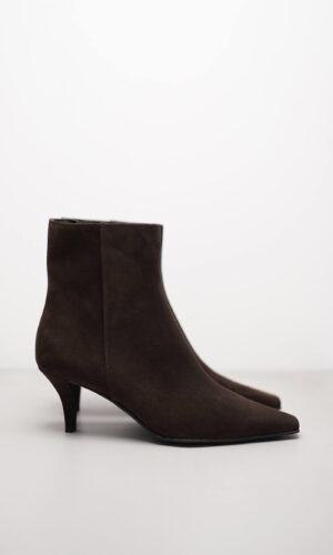 HOPE – Dunkelbraun Veloursleder
