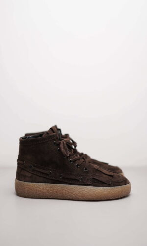 PIT – Dunkelbraun Veloursleder