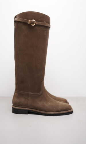 LIARA – Braun Veloursleder