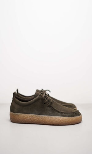 PIT – Oliv Veloursleder