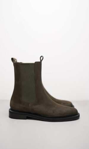 BLAKE – Oliv Veloursleder