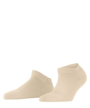 Dames sneakersokken van Clima wol - Cream - 39-40