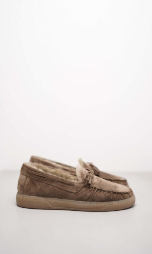POP – Braun Veloursleder