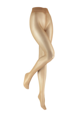 20 Denier Glanzstrumpfhose - Nude Look – Wineblush – S-M